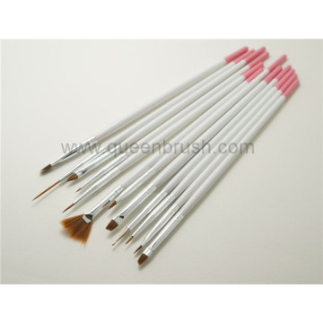 Beauty Products of Long White Handle Nail Brush